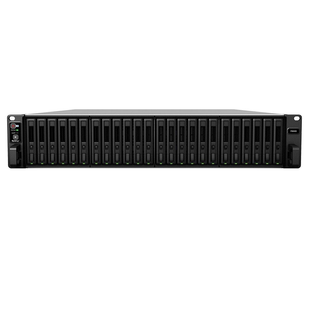 SYNOLOGY FS6400 Flash Station 24-Bay 2xXeon Silver 4110 32Go 2xUSB 3.0 2x10GbE LAN