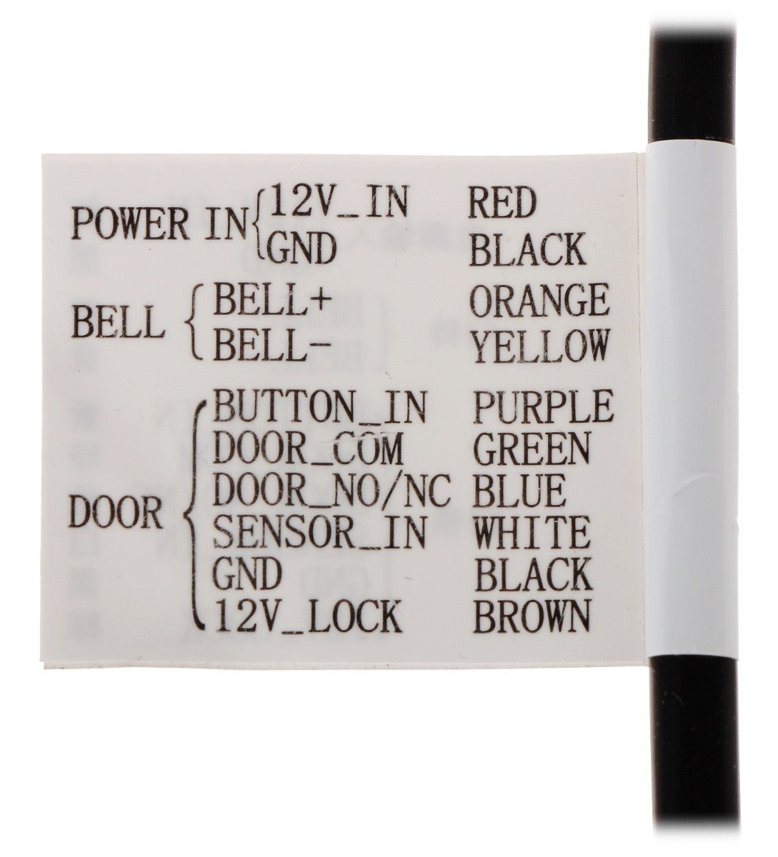 Hikvision DS-K1T801M Terminal de contrôle d'acces