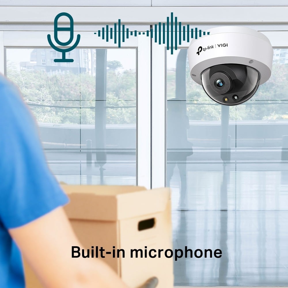TP-LINK VIGI C240 4MM 4MP Full-Color Dome Network Camera