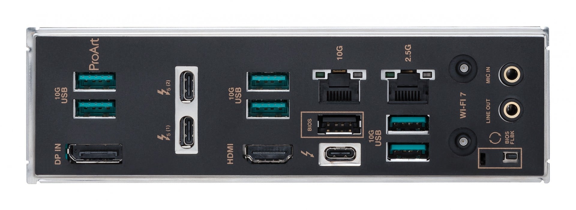 ASUS PROART Z890-CREATOR WIFI LGA1851 4xDDR5 ATX MB 4xSATA 1xHDMI 2.1 3xThunderbolt 5xM.2