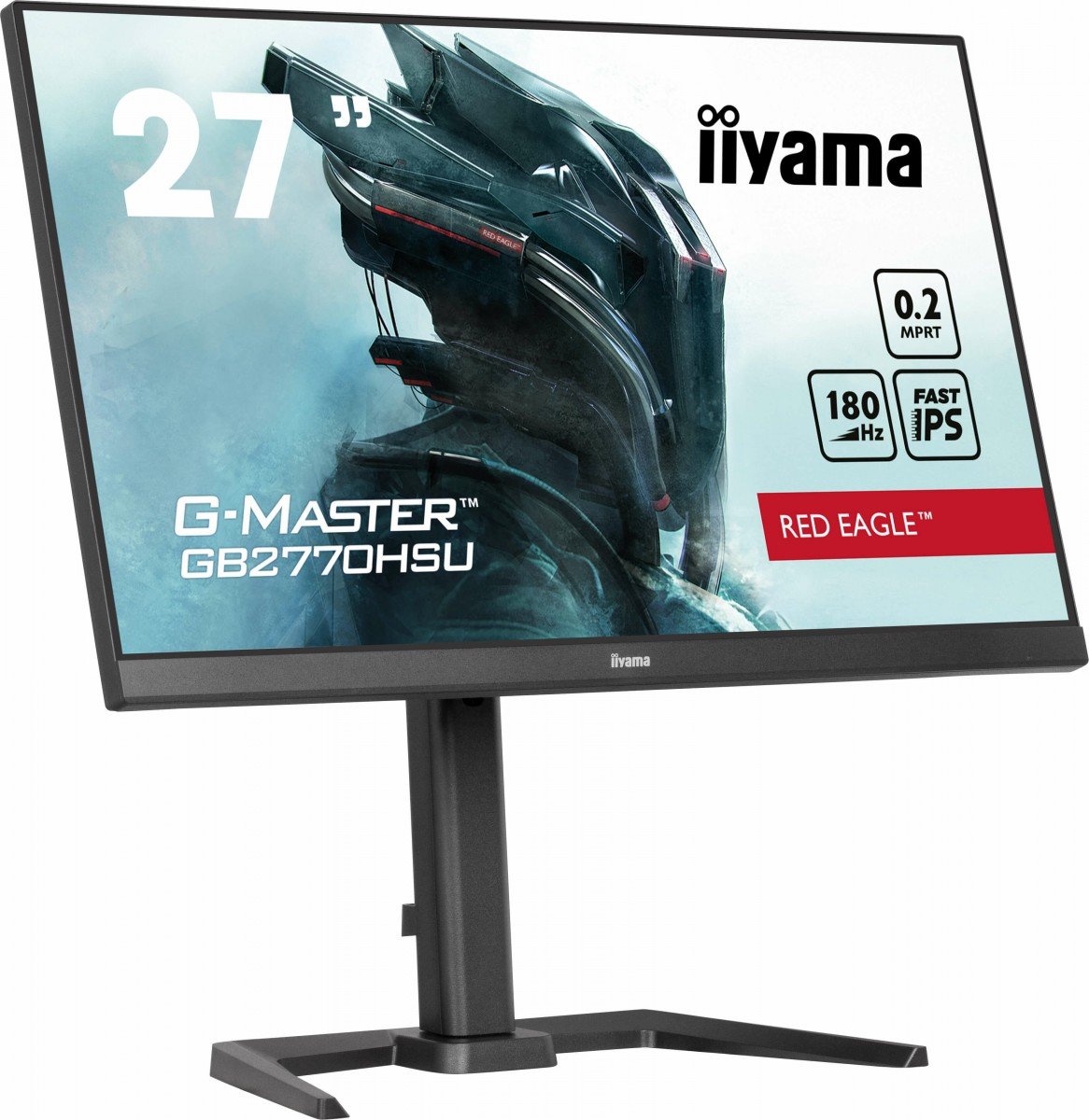 "iiyama G-MASTER GB2770HSU-B6 écran plat de PC 68,6 cm (27"") 1920 x 1080 pixels Full HD LCD Noir"
