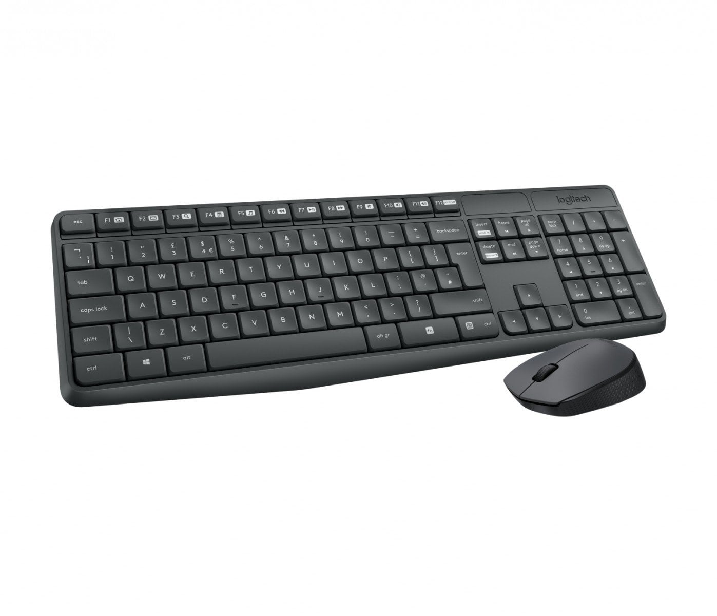 LOGITECH MK235 wireless Keyboard + Mouse Combo Grey FRA