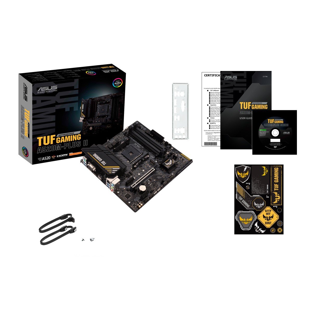 ASUS PRIME A520M-A II AMD A520 microATX 4DDR4