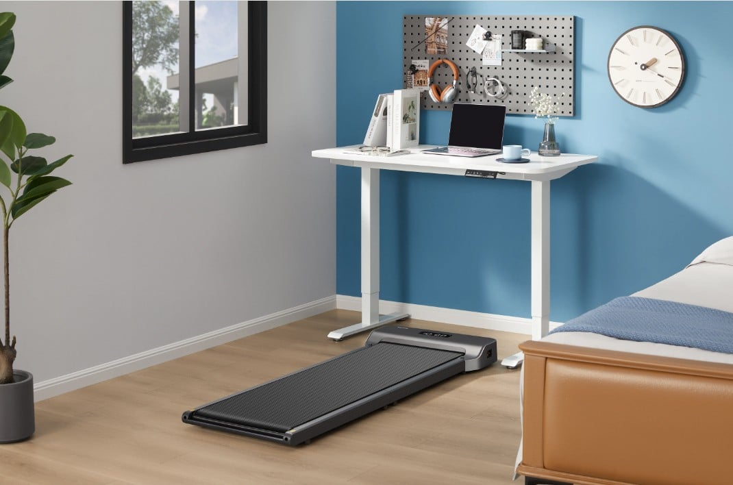 Kingsmith Z1 Appareil de marche pliable | Tapis de course électrique | Pliable, 1-6 km/h