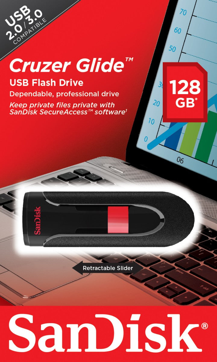 Cruzer Glide 128GB