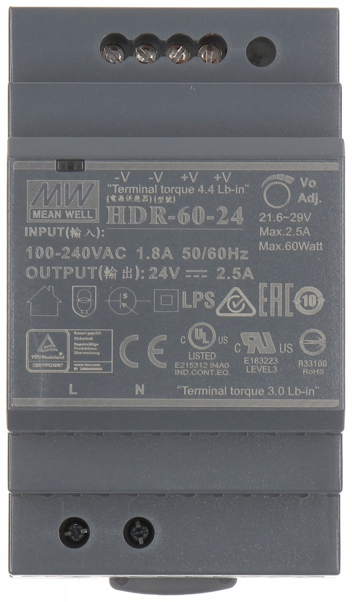 Hikvision DS-KAW60-2N Alimentation pour station d'interphone