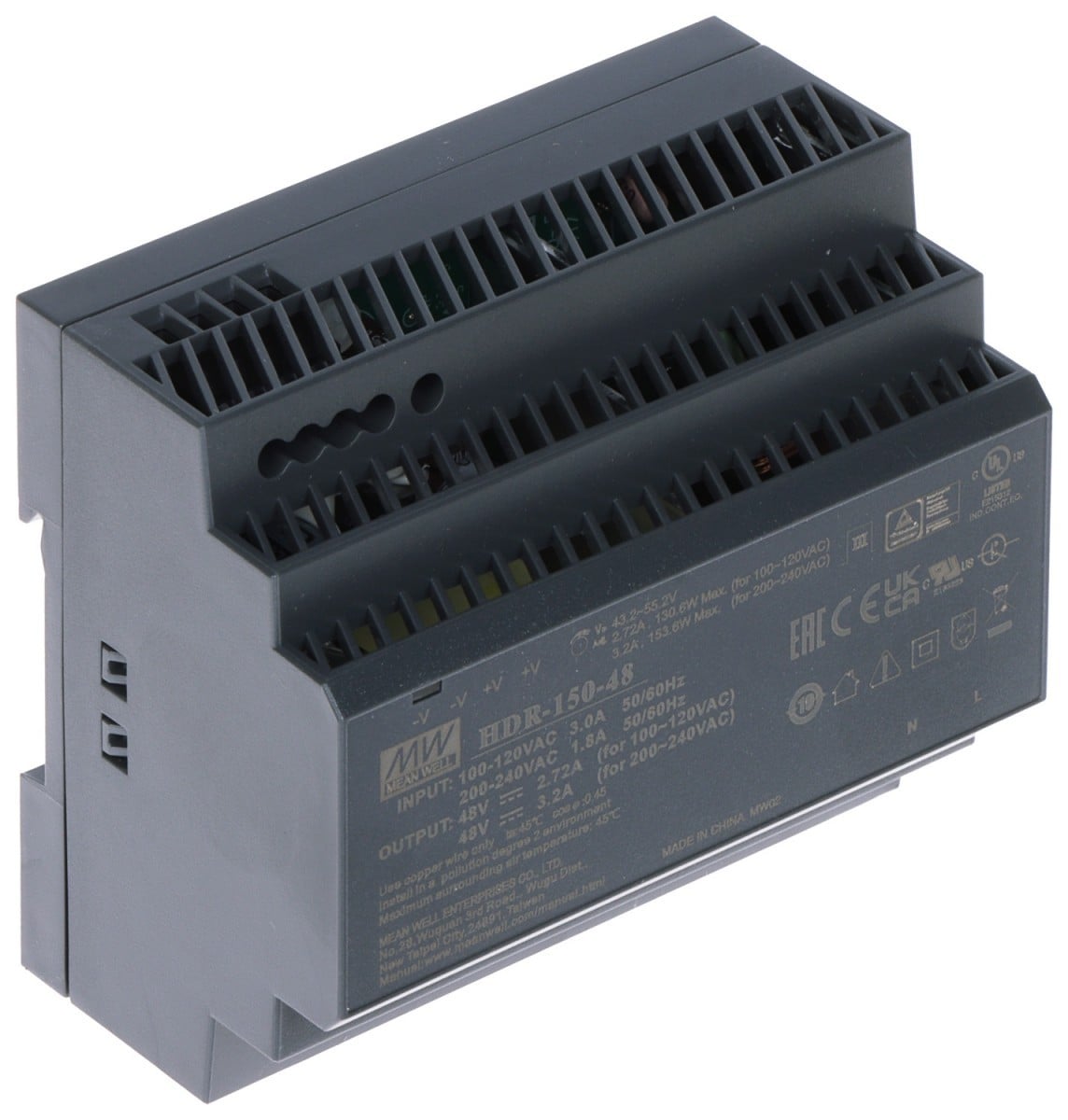 Hikvision DS-KAW150-4N Adaptateur secteur 150W 48V