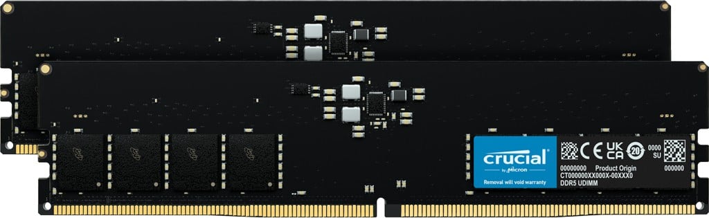 Module de mémoire Crucial CT2K32G56C46U5 64 Go 2 x 32 Go DDR5