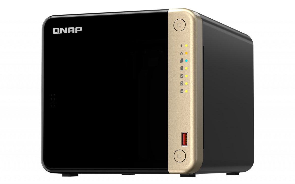 QNAP 4-Bay desktop NAS Intel Celeron N5105/N5095 quad-core