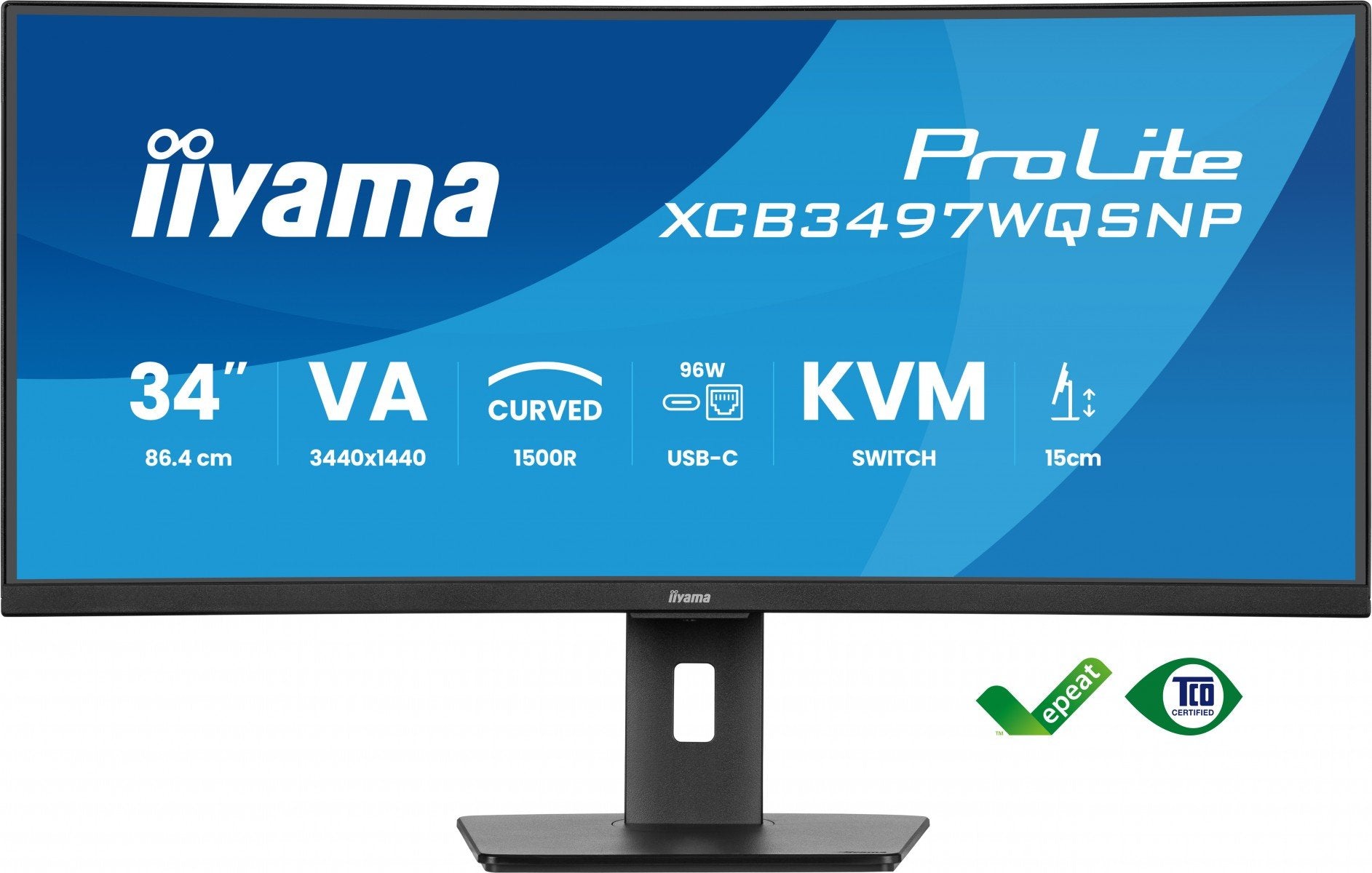 XCB3497WQSNP-B1 34" UW Curved VA-3440x14