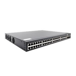 DCN Europe S4600-52X-P-SI 48x10/100/1000Base-T avec PoE/PoE+ (740W) + 4x10GBase-X SFP+