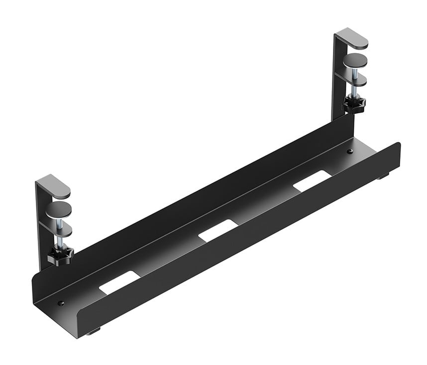 NEOMOUNTS Cable Management Tray max 5kg. clamp-on design universal black