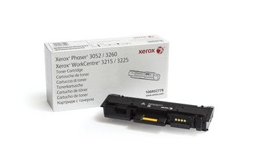 XEROX toner noir 3 000 pages A4 pour Phaser 3052/3260 WorkCentre 3215/3225 [106R02778]