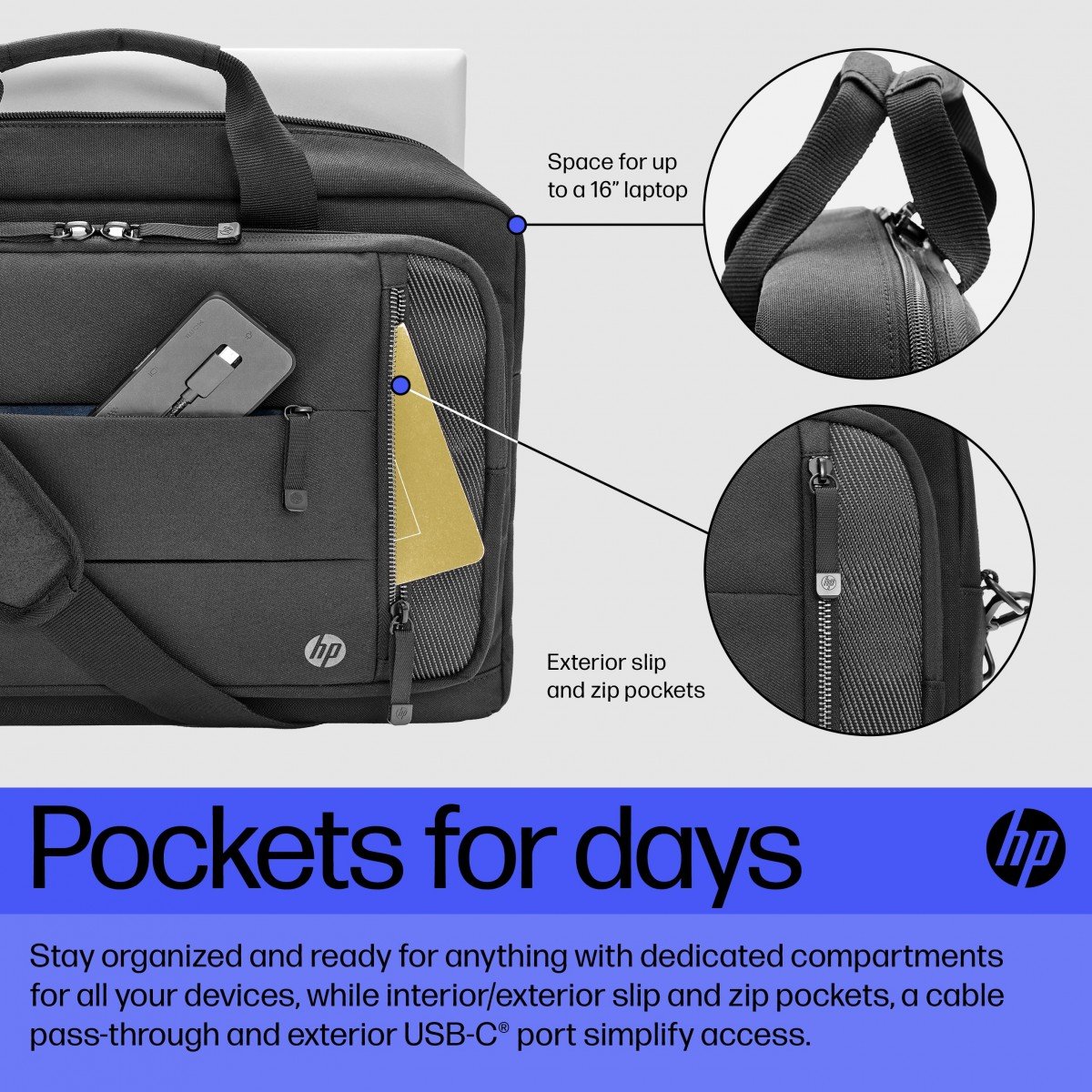 HP Renew Executive 16p Laptop Bag