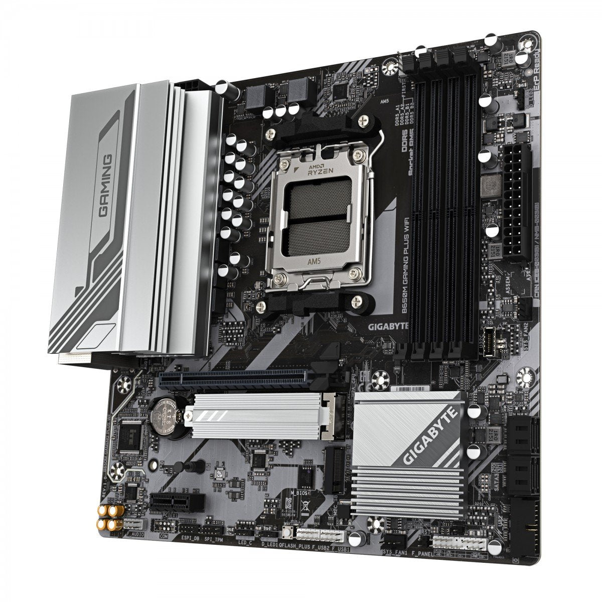 GIGABYTE B650M GAMING PLUS WIFI AMD B650 Emplacement AM5 micro ATX