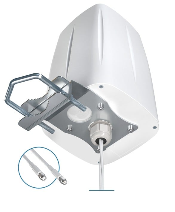 QuWireless AOLM2 antenne Antenne directionnelle MIMO SMA 4 dBi