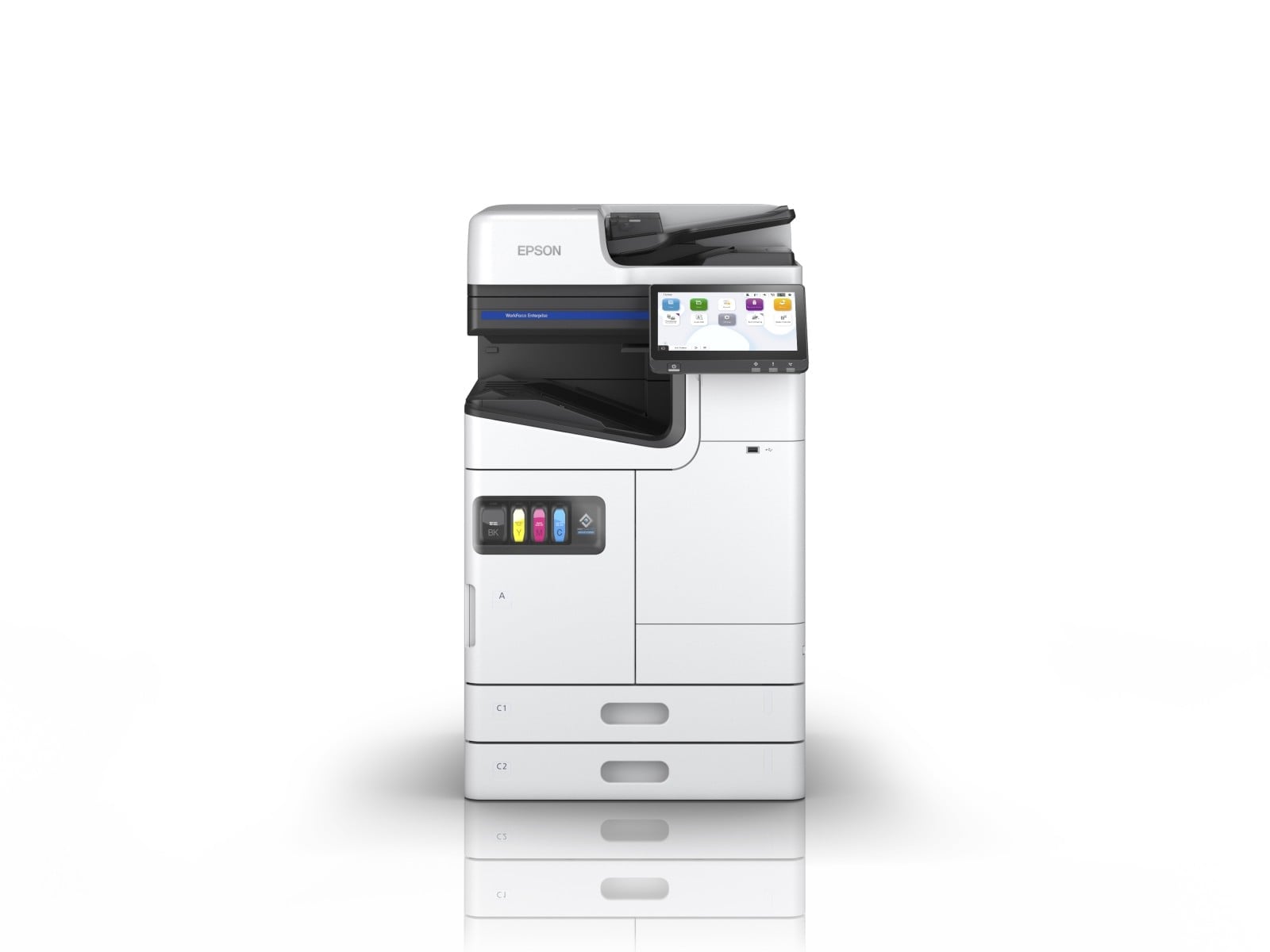 Epson WorkForce Enterprise AM-C4000 - appareil d'impression tout-en-un - impression, numérisation, copie, fax 600 x 2400 DPI A3 RECTO-VERSO DADF 40ppm Wi-Fi Air