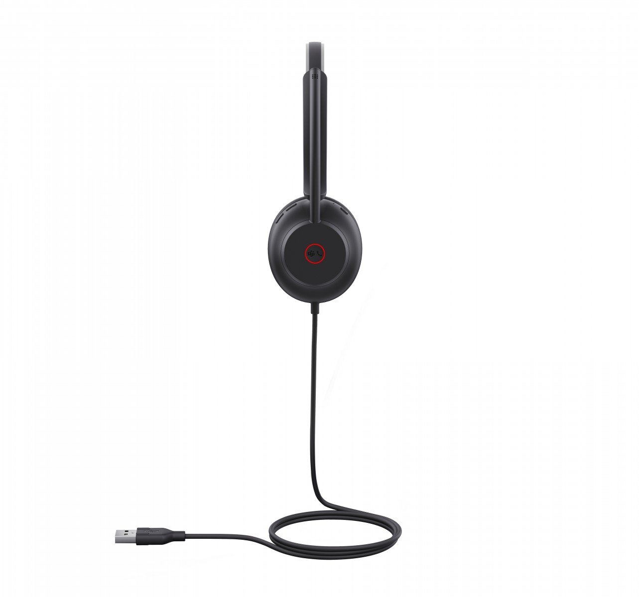 Yealink UH35 Dual Teams Avec fil Arceau Bureau/Centre d'appels USB Type-A Noir