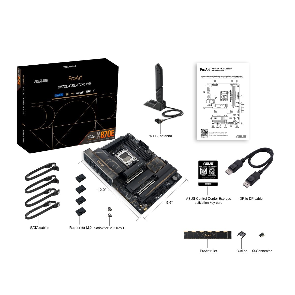 ASUS PROART X870E-CREATOR WIFI AM5 DDR5 ATX MB