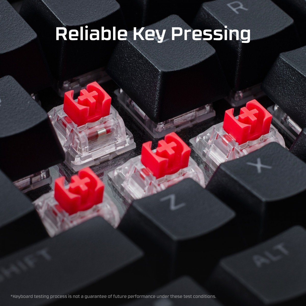 Clavier mécanique HyperX Alloy Rise RGB - Interrupteurs linéaires HyperX - QWERTY US INT