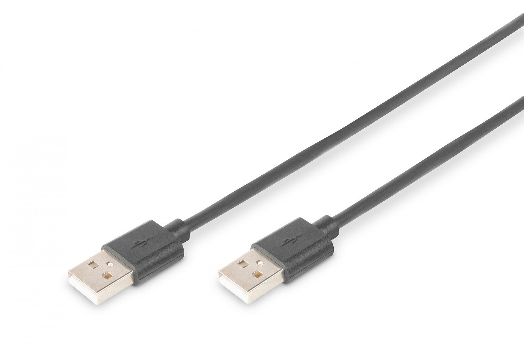 Digitus AK-300101-018-S câble USB USB 2.0 USB A 0,48 Gbit/s Noir