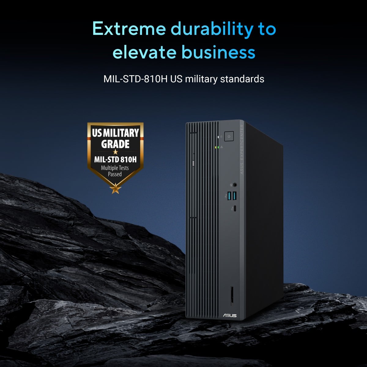 ASUS ExpertCenter P500 SFF P500SV-05210H009X Intel Core 5 210H 16 Go DDR5-SDRAM 512 Go SSD Windows 11 Pro PC Gris