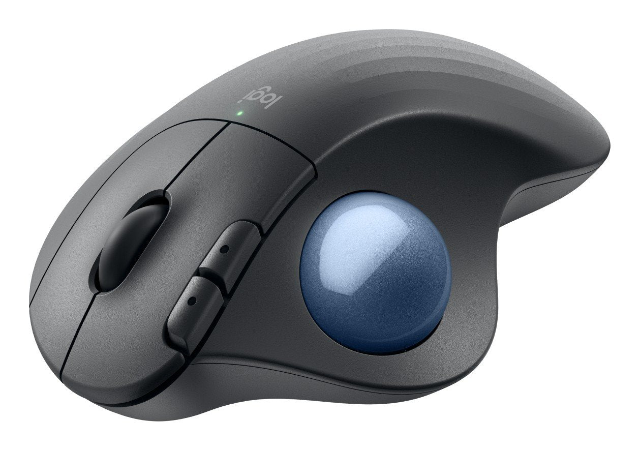 LOGITECH ERGO M575S Wireless Trackball - Graphite + Blue Ball