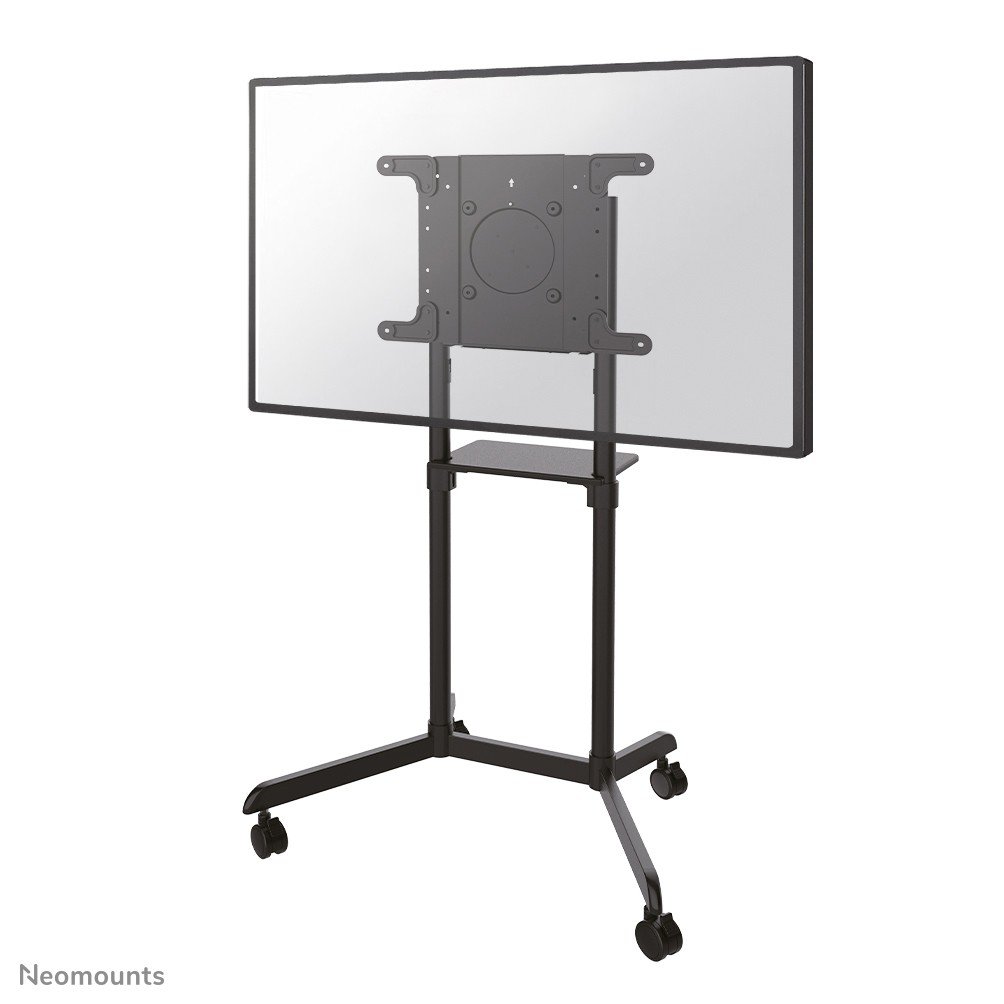 NEOMOUNTS NS-M1250BLACK Support au sol pour écran 37-70p - rotatif - étagère multimédia incluse