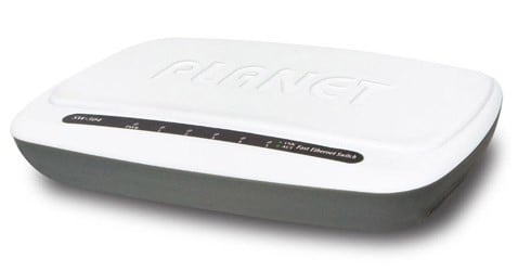 PLANET SW-504 commutateur réseau Fast Ethernet (10/100) Blanc