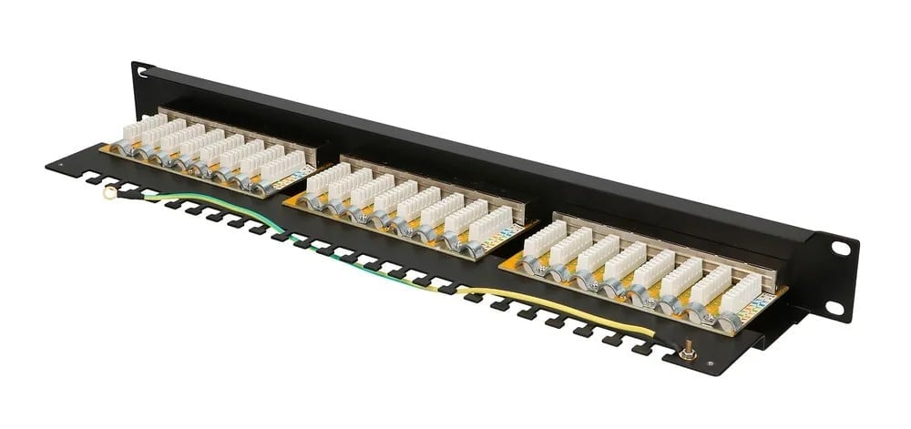 Extralink CAT5E STP V2 | Panneau de brassage | 24 ports