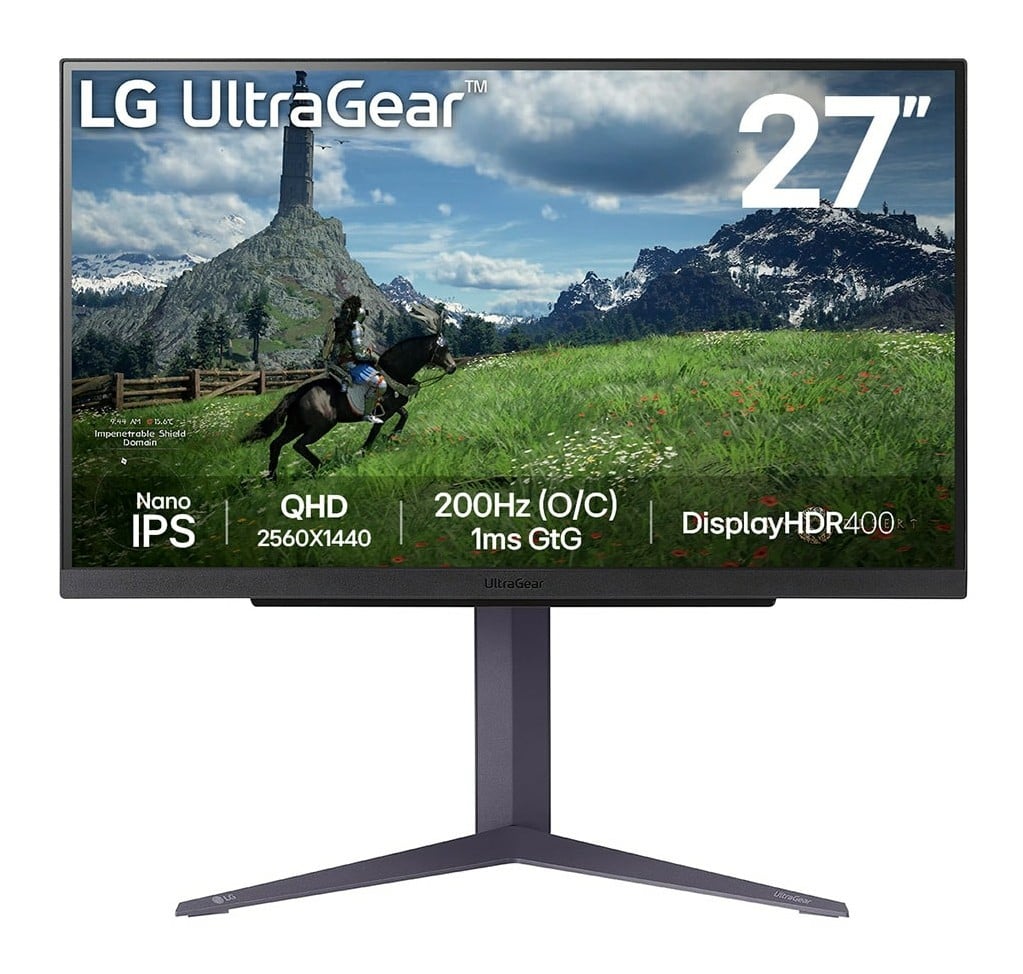 "LG 27GS85Q-B Moniteur de jeu 200Hz | QHD | 27"" | IPS | 1ms"
