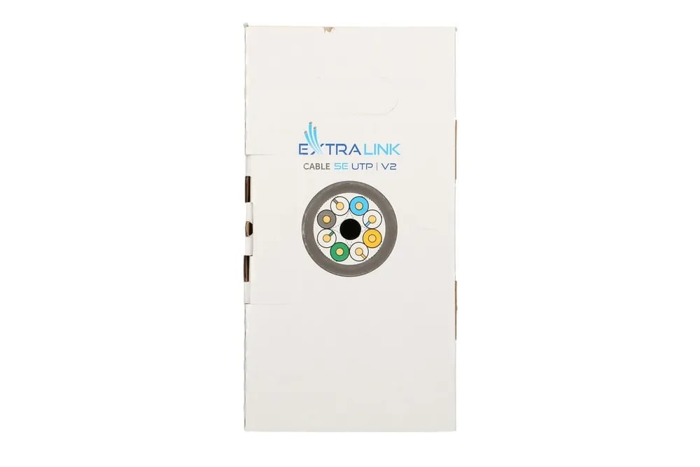 Extralink CAT5E UTP (U/UTP) V2 INDOOR TWISTED PAIR 305M (EX.10055)