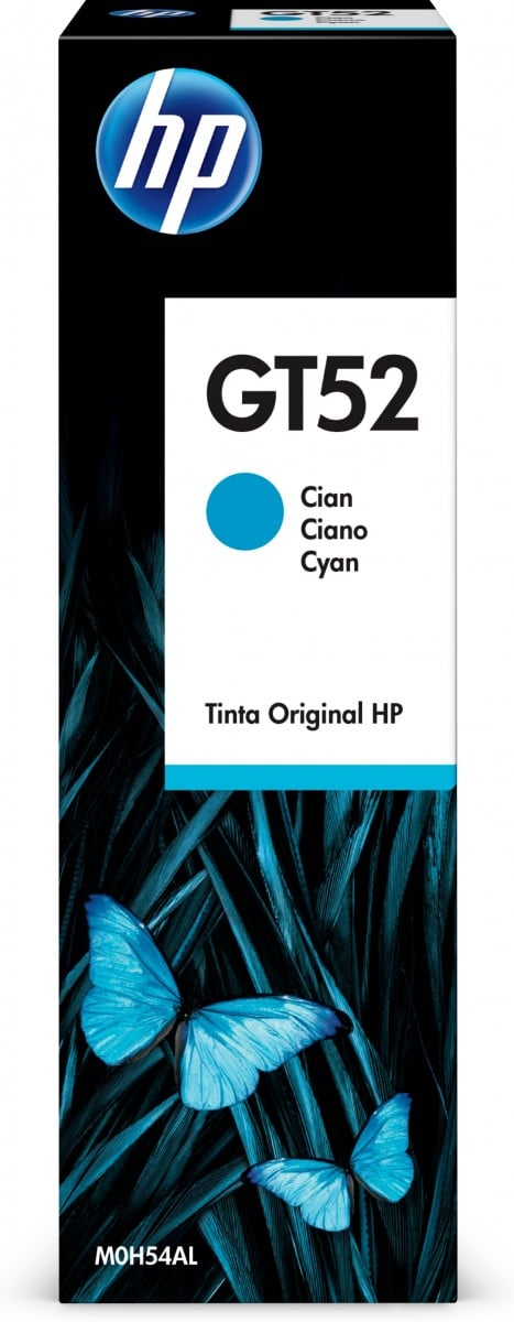 HP M0H54AE Bouteille d'encre cyan originale 1 piece