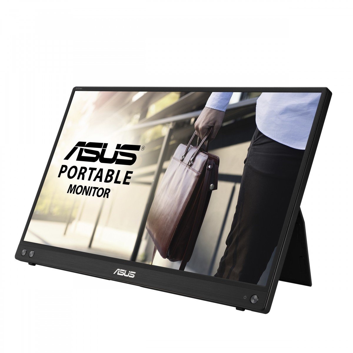 ASUS ZenScreen MB16ACV Portable USB Monitor 15.6p Full HD IPS Hybrid Signal Solution USB Type-C Flicker Free Blue Light Filter