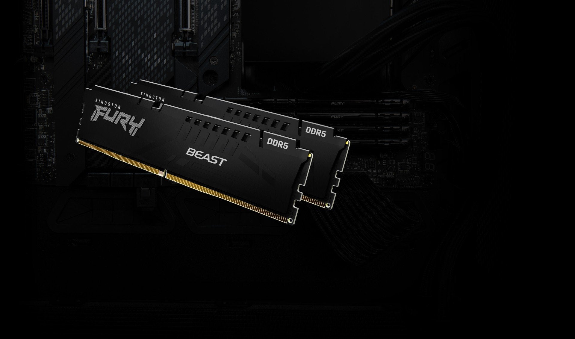 KINGSTON 16Go 5200MHz DDR5 CL40 DIMM FURY Beast Black