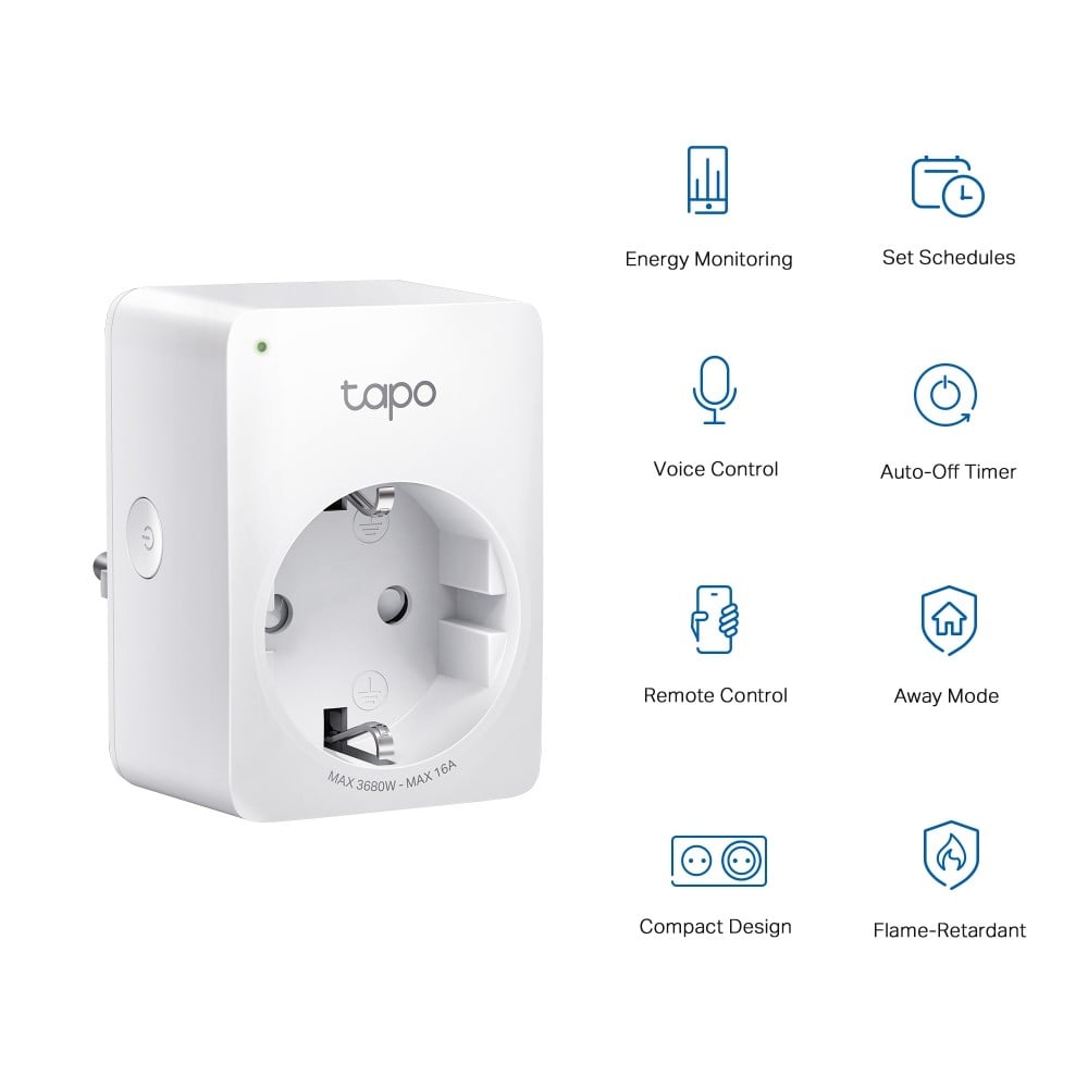 TP-LINK Mini Smart Wi-Fi Socket Energy Monitoring
