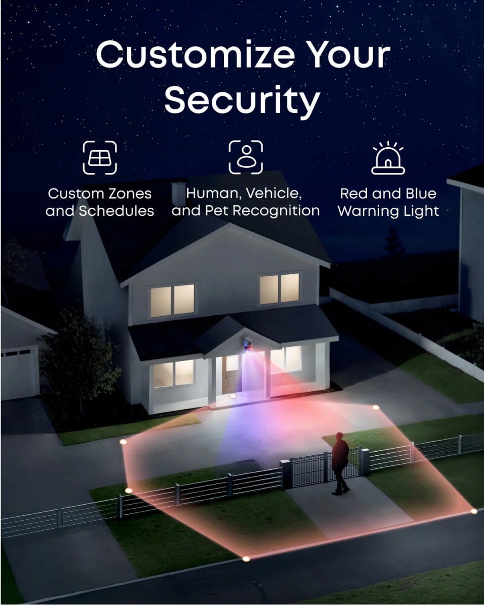 Eufy NVR Security System S4 Max Noir, Gris, Blanc