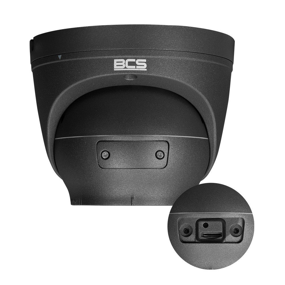 BCS BCS-P-EIP55VSR4-Ai2-G Caméra dôme IP 5MP avec zoom motorisé et fonctionnalités intelligentes