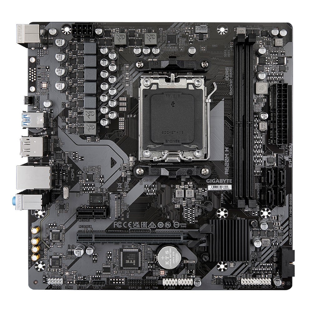 GIGABYTE A620M H carte mere AMD A620 Emplacement AM5 micro ATX
