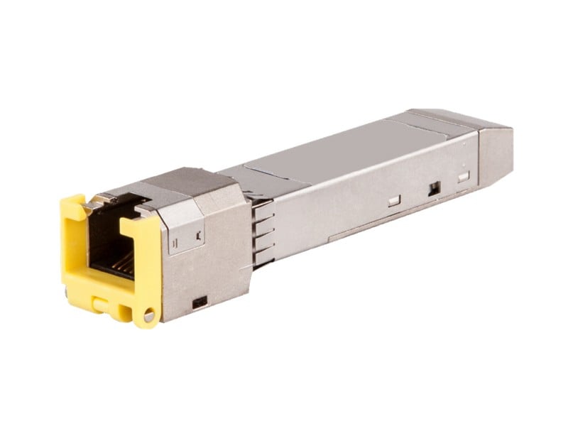 HPE Aruba Transceiver 10GBASE-T SFP+ RJ45 30m Cat6A Revision B
