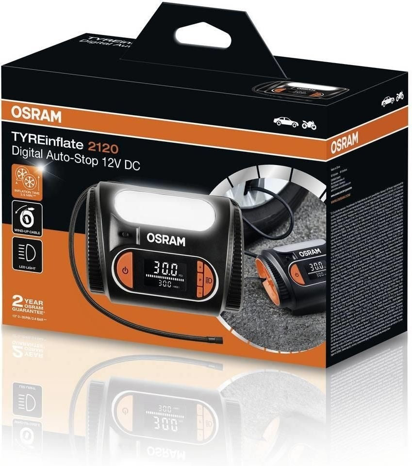 OSRAM TYREinflate 2120 Compresseur 12 V
