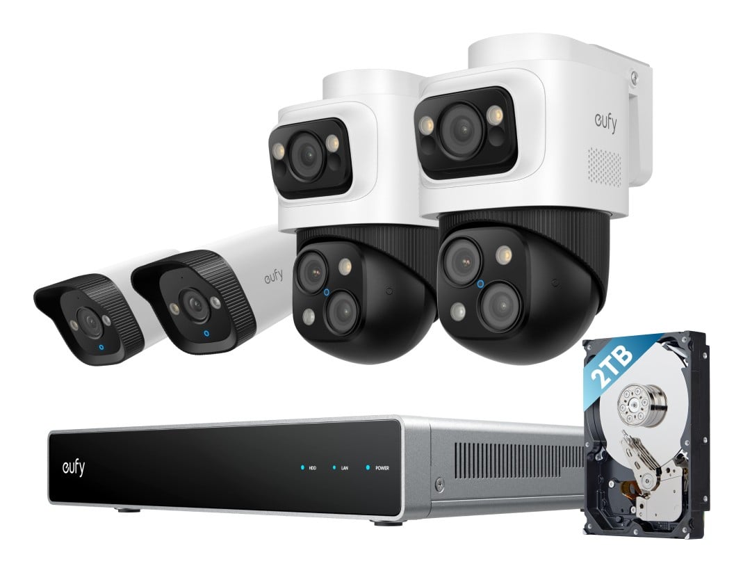 Eufy NVR Security System S4 Balle (forme) Caméra de sécurité IP Intérieure et extérieure 3840 x 2160 pixels Plafond