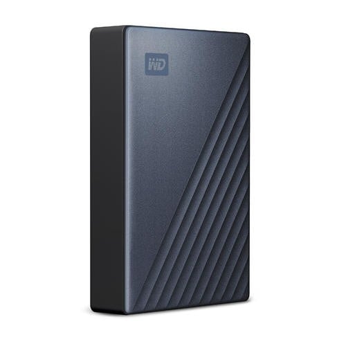 WD My Passport Ultra 4To Blue USB-C/USB3.0 HDD 2.5p Metal finish RTL portable extern