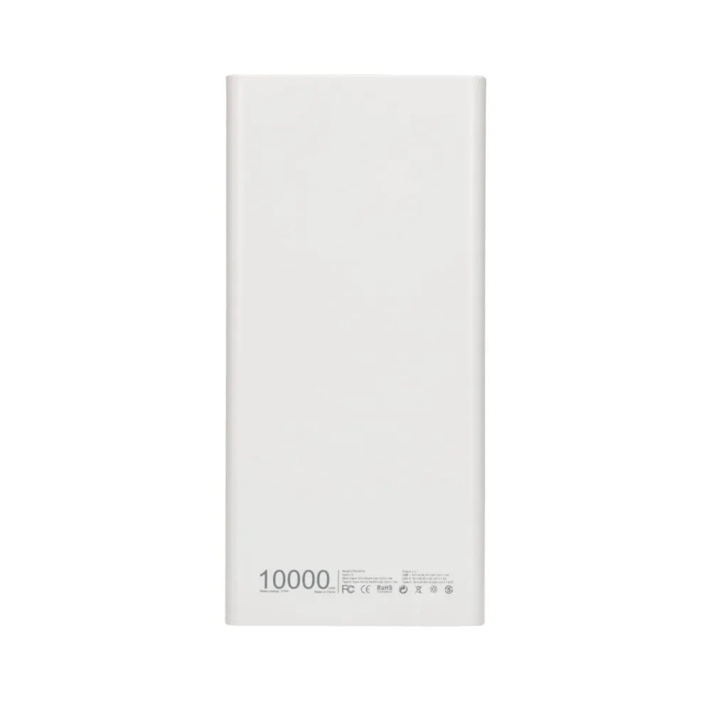 Extralink EPB-067W banque d'alimentation électrique Lithium Polymere (LiPo) 10000 mAh Blanc