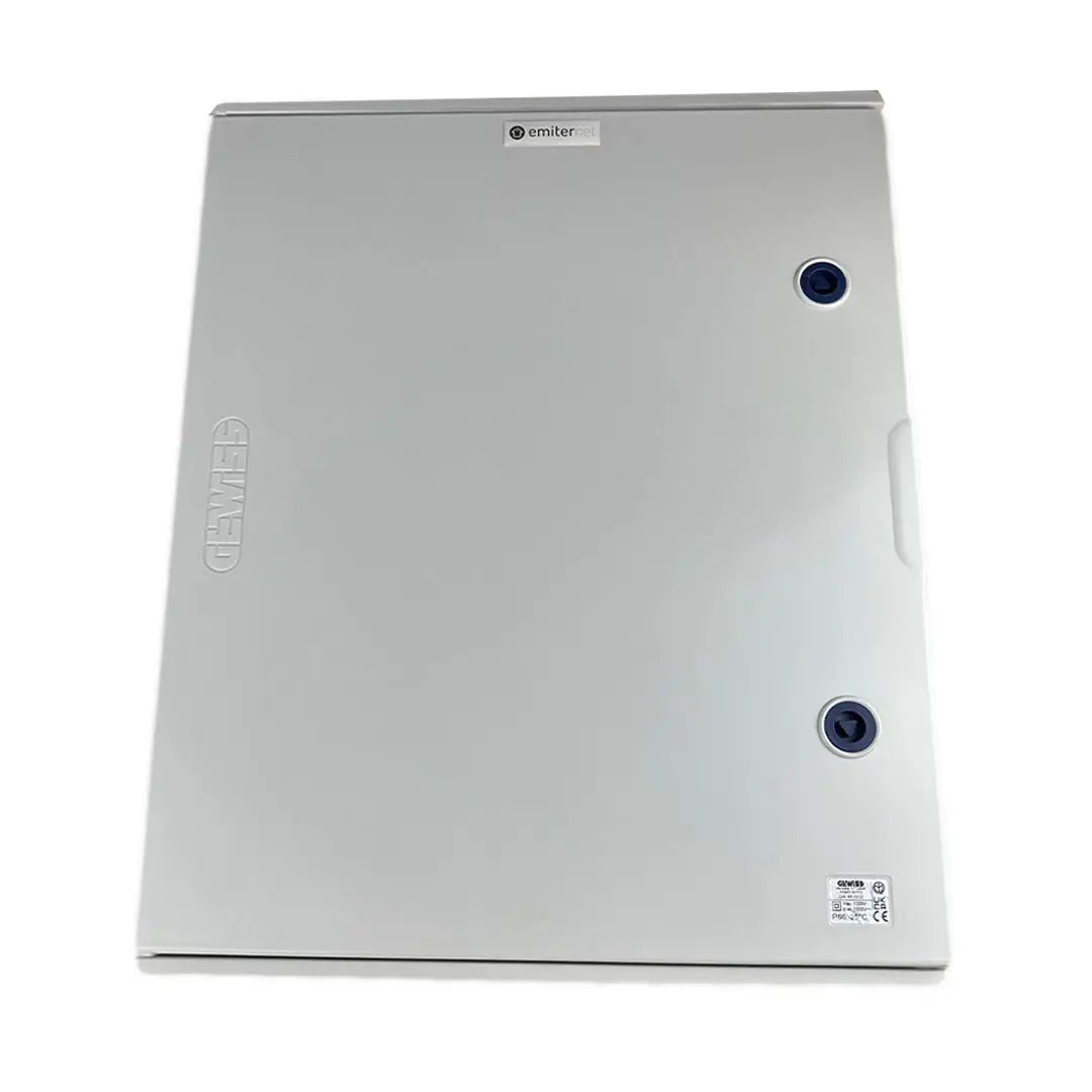 EMITER EM-898N_AC Tableau de distribution AC, IP66, SPD AC Noark type 2, disjoncteur de surcharge 80A 3F, FR 100A, signal. Phase