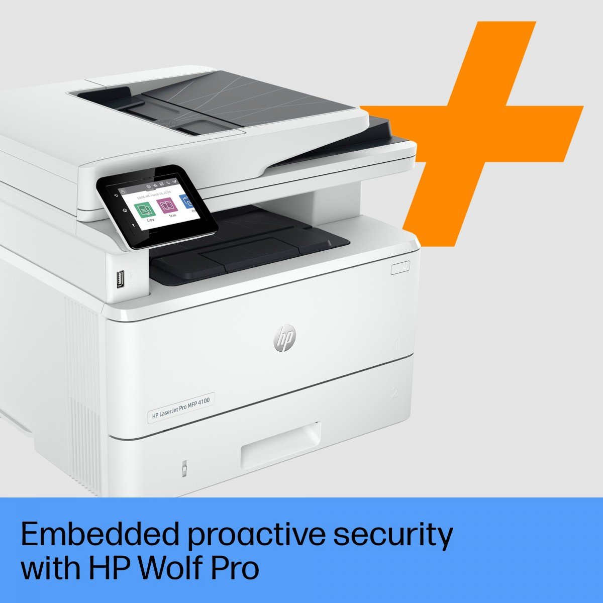 HP LaserJet Pro MFP 4102fdn MFP Mono laser 38ppm Copy 40ppm Print 350sheets LAN USB USB imprimante A4 multifonction laser monochrome
