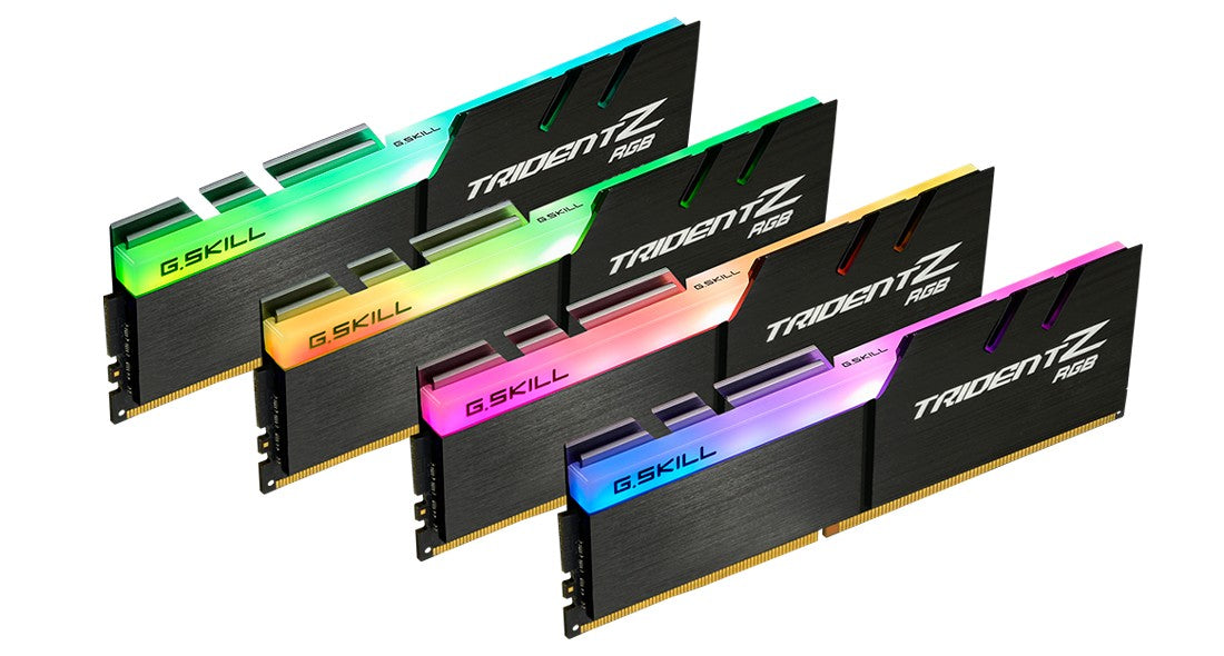 Module de mémoire G.Skill Trident Z RGB F4-3600C16Q-32GTZRC 32 Go 4 x 8 Go DDR4