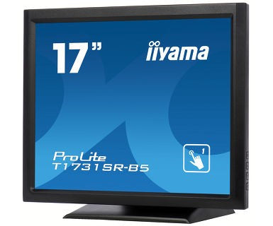 "iiyama ProLite T1731SR-B5 moniteur a écran tactile 43,2 cm (17"") 1280 x 1024 pixels une seule pression Noir"