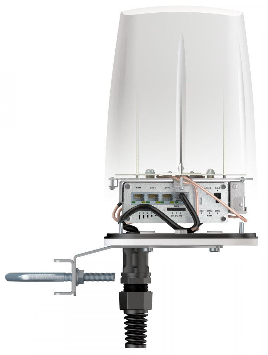 Antenne Omni-Directionnelle QuWireless AX11S 4 dBi Gain Multi-Bandes de Fréquence