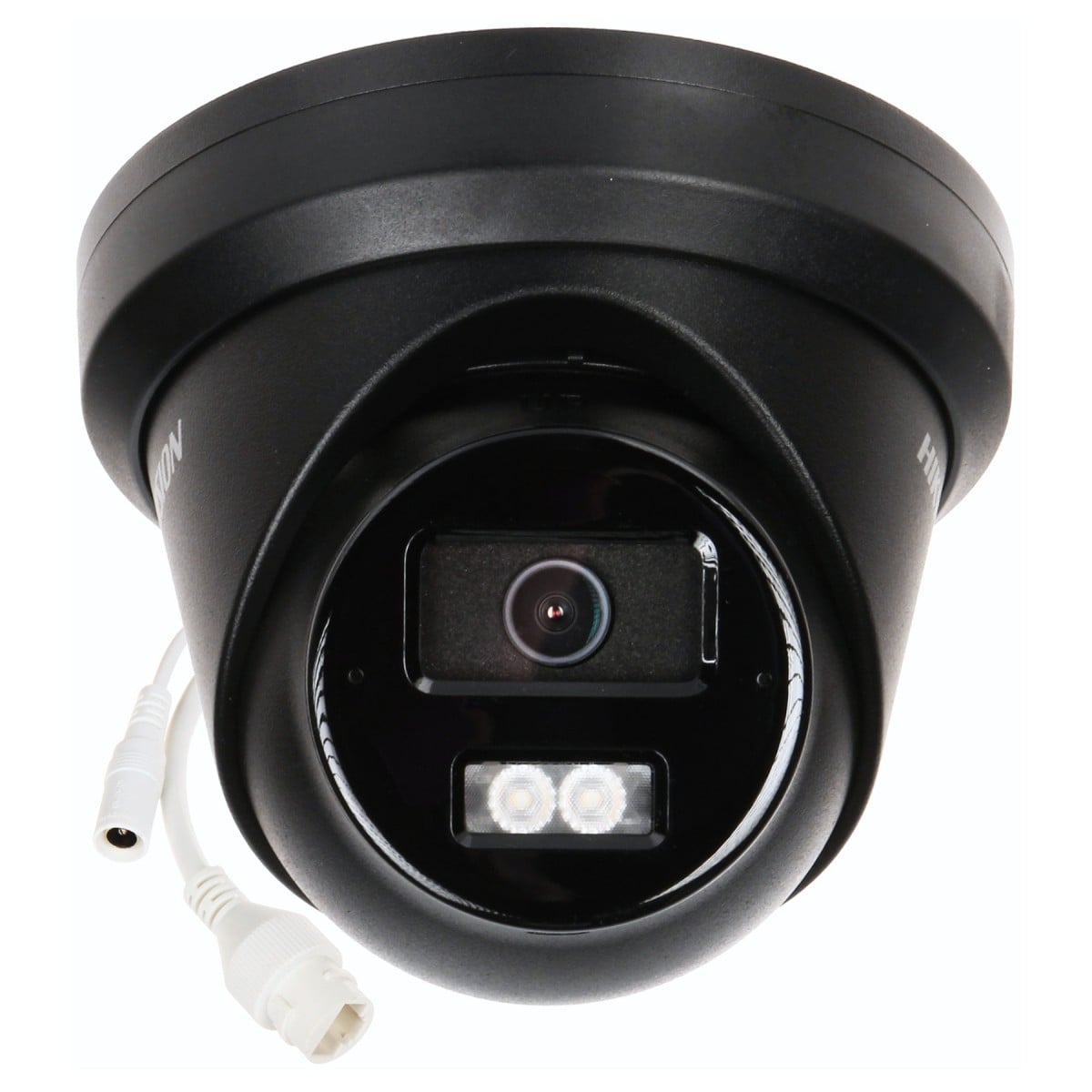 Hikvision DS-2CD2363G2-LI2U(2.8mm)(NOIR) Caméra réseau turret fixe 6 MP avec Acusense et éclairage hybride intelligent